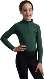 Produktbild von Premier Equine Ombretta Reitshirt für Kinder Sommer Grün 9/10 Jahre