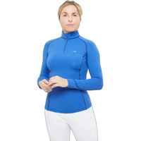 Produktbild von Premier Equine Ombretta Technisches Reitshirt für Damen in Blau Größe 38 für den Sommer