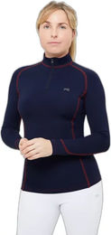 Premier Equine Ombretta Technisches Reitshirt für Damen in Blau Größe 46 für den Sommer – Bild 1 von 7