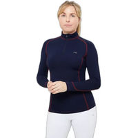 Produktbild von Premier Equine Ombretta Technisches Reitshirt für Damen in Blau Größe 46 für den Sommer