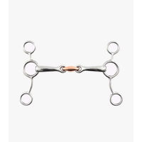 Produktbild von Premier Equine Pessoa 3-Ring Gebiss mit Kupfer-Losange für Pferde