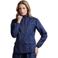Produktbild von Premier Equine Petra Duo Wasserdichte Reitjacke für Damen in Blau Größe 42