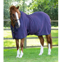 Produktbild von Premier Equine Pferdedecke 3D Waffle Cooler Blau