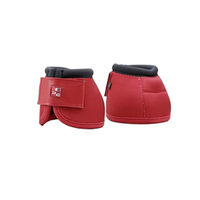 Produktbild von Premier Equine Pferdeglocken Ballistic Rot aus Polyester