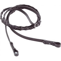 Produktbild von Premier Equine Pietro Pferdezügel aus Leder in Braun oder Schwarz