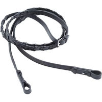 Produktbild von Premier Equine Pietro Pferdezügel aus Leder in Schwarz