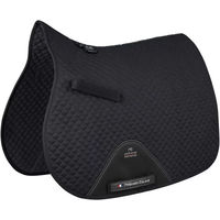 Produktbild von Premier Equine Pony Satteldecke aus Baumwolle Schwarz