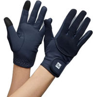 Produktbild von Premier Equine Presa Reithandschuhe aus Mesh und Kunstleder Blau XS Unisex
