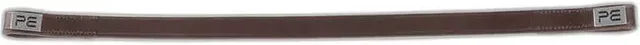 Produktbild von Premier Equine Primo Hunter Stirnband für Pferde aus Leder in Braun