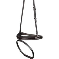 Produktbild von Premier Equine Pro Elevator Reithalfter für Pferde aus Leder in Braun oder Schwarz