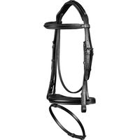 Produktbild von Premier Equine Pro Elevator Zaumzeug aus Leder in Schwarz