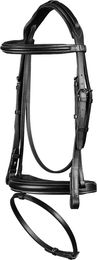 Premier Equine Pro Elevator Zaumzeug aus Leder in Schwarz Größe XL – Bild 1 von 1