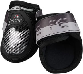 Produktbild von Premier Equine Pro Fetlock Lite Gamaschen aus Kohlefaser Schwarz Größe L