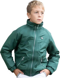 Premier Equine Pro Rider Reitjacke für Kinder Unisex wasserdicht Grün 7/8 Jahre – Bild 1 von 5