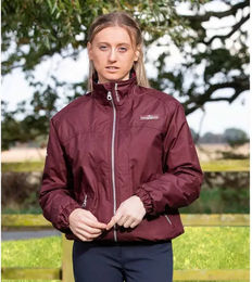 Premier Equine Pro Rider Wasserdichte Winter Reitjacke für Damen und Herren in Rot Grösse XXL – Bild 1 von 2