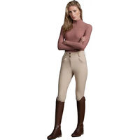 Produktbild von Premier Equine Prospero Reithose Damen Full Grip Beige Größe 44