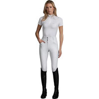 Produktbild von Premier Equine Prospero Reithose Damen mit Full Grip Silikon Grip in Weiß Größe 36