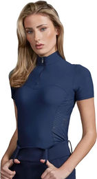 Premier Equine Prospero Reitshirt für Damen in Blau für den Sommer – Bild 1 von 1