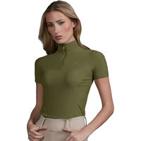 Produktbild von Premier Equine Prospero Reitshirt für Damen in Grün