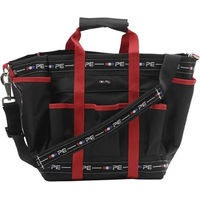 Produktbild von Premier Equine Putztasche aus Stoff in Schwarz und Rot