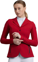 Premier Equine Quarto Wettkampfjacke Damen Rot Größe 38 – Bild 1 von 6