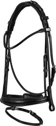 Produktbild von Premier Equine Reiterbraut Finetti Leder Trense Schwarz Standard