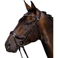 Produktbild von Premier Equine Reiterbraut Palazzo Trense aus Leder in Braun Größe XFull