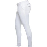 Produktbild von Premier Equine Reithose Santino für Herren mit Silikon Grip in Weiß Größe 52
