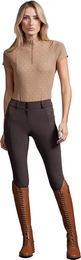Premier Equine Reithose Valerius Full Grip für Herren in Braun – Bild 1 von 1