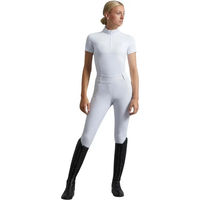 Produktbild von Premier Equine Reitleggings Damen Electra Weiß mit Silikon Grip Größe 34