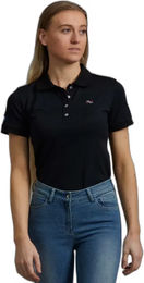 Produktbild von Premier Equine Reitpolo Damen Schwarz aus Baumwolle Größe 44