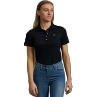 Produktbild von Premier Equine Reitpolo Damen Schwarz aus Baumwolle Größe 44