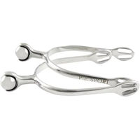 Produktbild von Premier Equine Reitsporn mit Rollkugeln aus Edelstahl in Silber