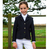 Produktbild von Premier Equine Reitturnierjacke für Mädchen in Schwarz
