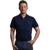 Produktbild von Premier Equine Respiro Reit-Poloshirt für Herren aus Baumwolle Blau Größe M