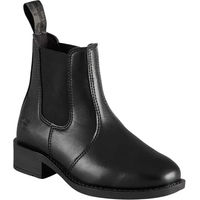 Produktbild von Premier Equine Rossago Chelsea Reitstiefel für Kinder aus Kunstleder Schwarz Größe 32