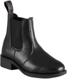 Premier Equine Rossago Chelsea Reitstiefel für Kinder aus Kunstleder Schwarz Größe 36 – Bild 1 von 3