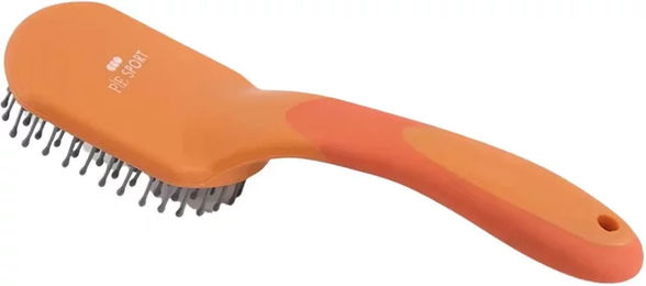 Produktbild von Premier Equine Rosshaarbürste zur Mähnen- und Schweifpflege in Orange