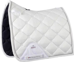 Premier Equine Saltare Close Contact Dressurmatte für Pferde in Weiß – Bild 1 von 1