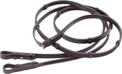 Produktbild von Premier Equine Salvatore Lederzügel mit Grip in Braun oder Schwarz