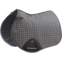 Produktbild von Premier Equine Satteldecke für Pferde aus Baumwolle Close Contact GP Grau