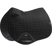 Produktbild von Premier Equine Satteldecke für Pferde aus Baumwolle Close Contact GP Schwarz