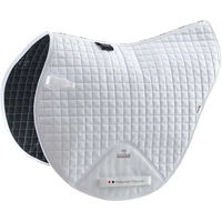 Produktbild von Premier Equine Satteldecke für Pferde aus Baumwolle Close Contact X-Country Uni Weiß