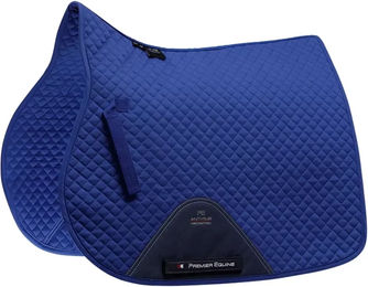 Produktbild von Premier Equine Satteldecke für Ponys aus Baumwolle in Blau