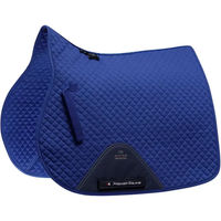 Produktbild von Premier Equine Satteldecke für Ponys aus Baumwolle in Blau