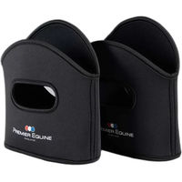 Produktbild von Premier Equine Sattelgurtbezug aus Neopren in Schwarz für Pferde
