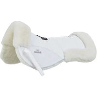 Produktbild von Premier Equine Sattelpad aus Merinowolle für Warmblut Pferde in Weiß