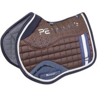 Produktbild von Premier Equine Sattelunterlage Azzure aus Satin für Pferde rutschfest
