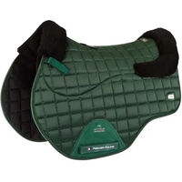 Produktbild von Premier Equine Sattelunterlage für Pferde Atlantis CC aus Satin und Wolle in Grün