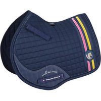 Produktbild von Premier Equine Sattelunterlage MPJ GP Jump Glitter aus Baumwolle für Ponys in Blau
